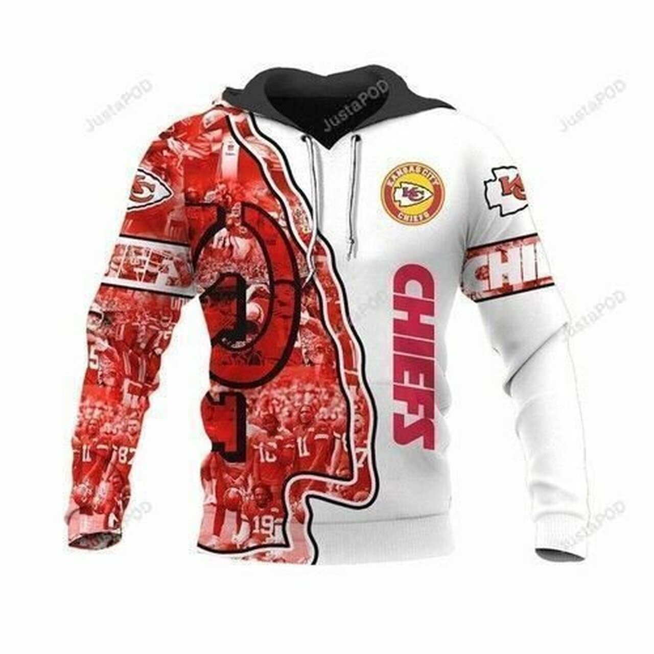 Kansas City Chiefs For Unisex 3d All Over Print Hoodie