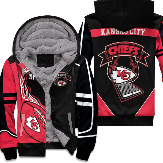 Kansas City Chiefs Nfl Fan Fleece 3D Fleece Hoodie