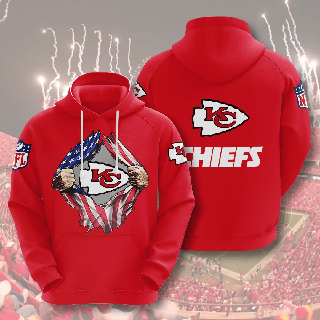 Kansas City Chiefs No903 Custom Hoodie 3D All Over Print