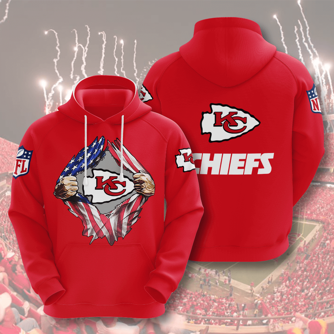 Kansas City Chiefs No903 Custom Hoodie 3D