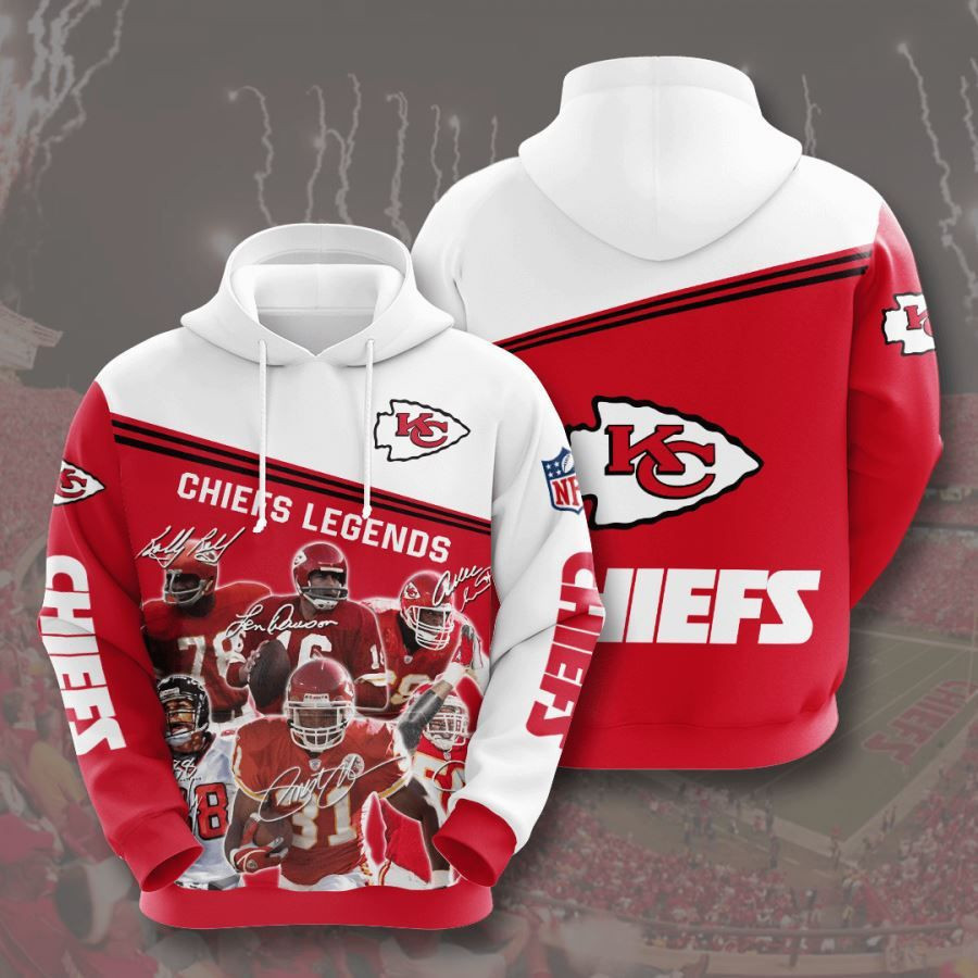 Kansas City Chiefs No905 Custom Hoodie 3D All Over Print