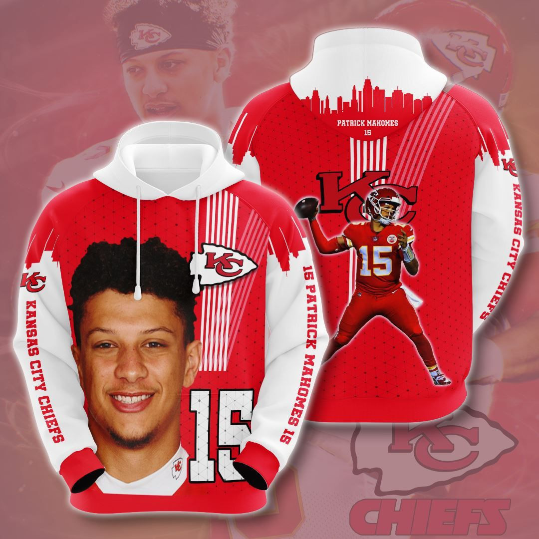 Kansas City Chiefs No906 Custom Hoodie 3D All Over Print