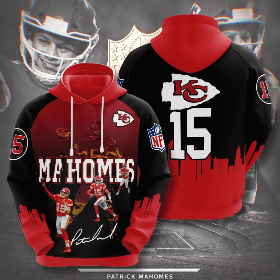 Kansas City Chiefs No909 Custom Hoodie 3D All Over Print