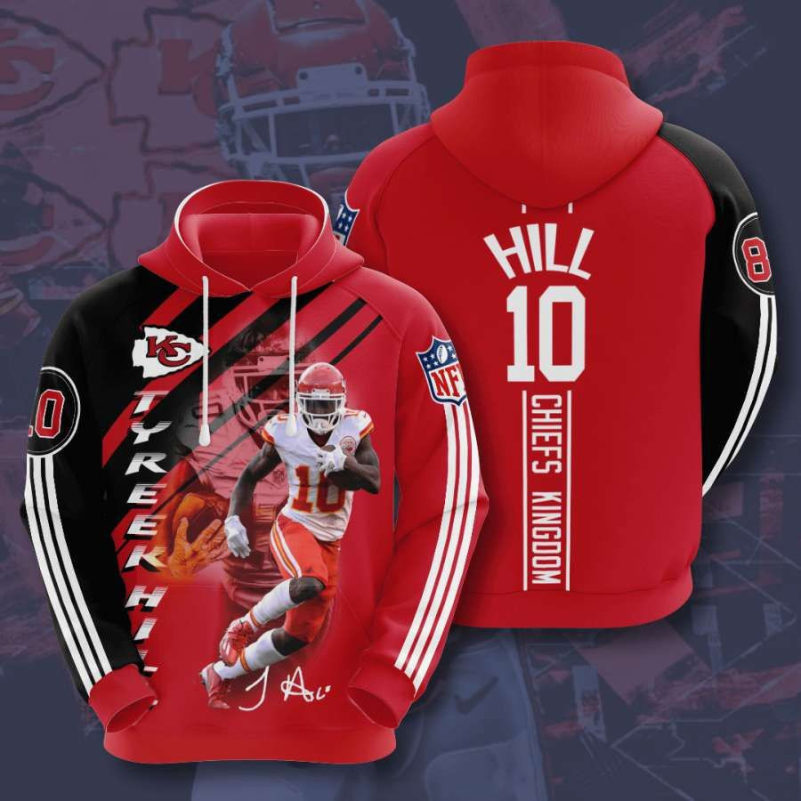 Kansas City Chiefs No911 Custom Hoodie 3D All Over Print