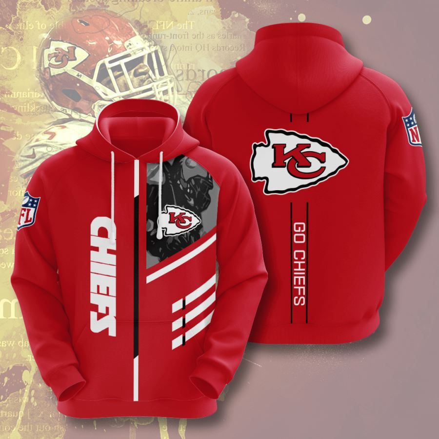 Kansas City Chiefs No914 Custom Hoodie 3D All Over Print