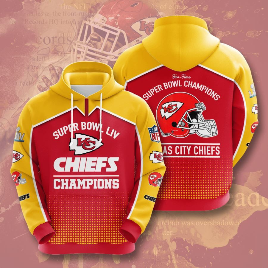 Kansas City Chiefs No915 Custom Hoodie 3D All Over Print