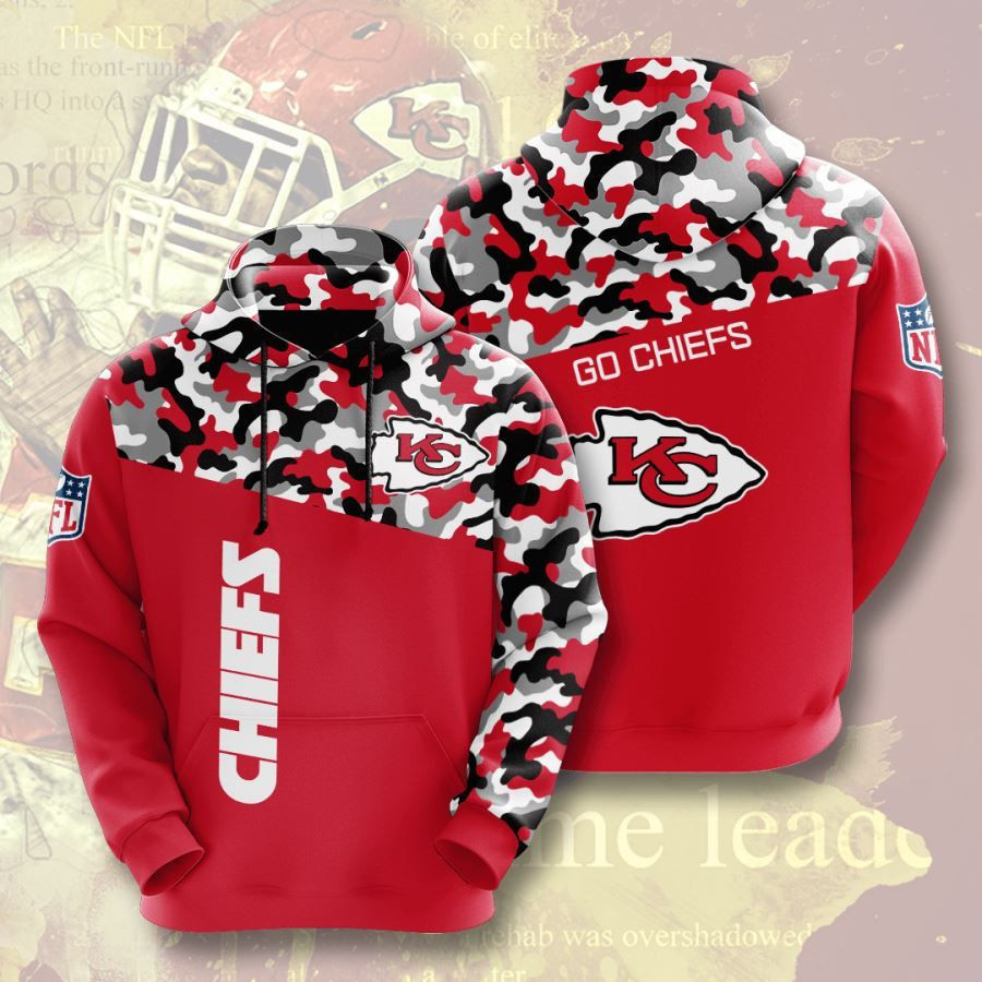 Kansas City Chiefs No922 Custom Hoodie 3D All Over Print