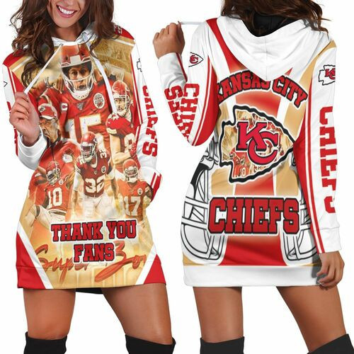 Kansas City Chiefs Super Bowl 2021 Afc West Division Hoodie Dress Sweater Dress Sweatshirt Dress