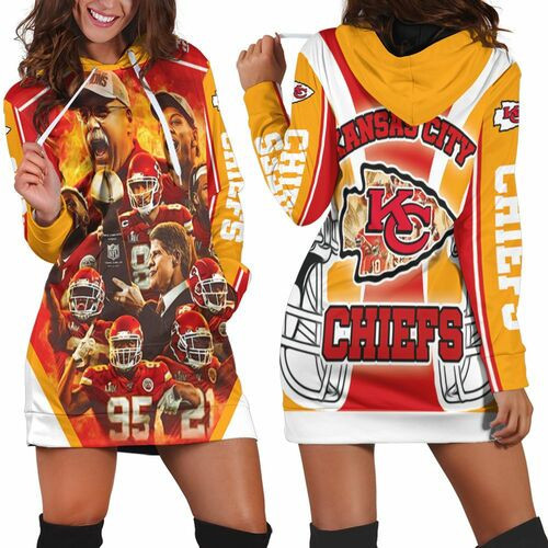 Kansas City Chiefss Member Afc West Division Super Bowl 2021 Hoodie Dress Sweater Dress Sweatshirt Dress