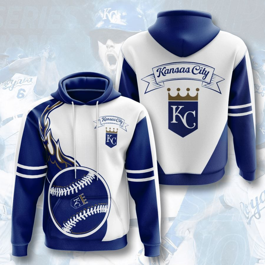 Kansas City Royals No939 Custom Hoodie 3D All Over Print