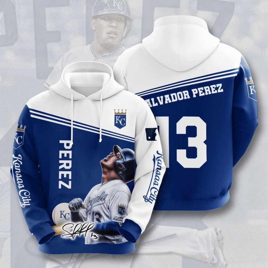 Kansas City Royals No941 Custom Hoodie 3D All Over Print