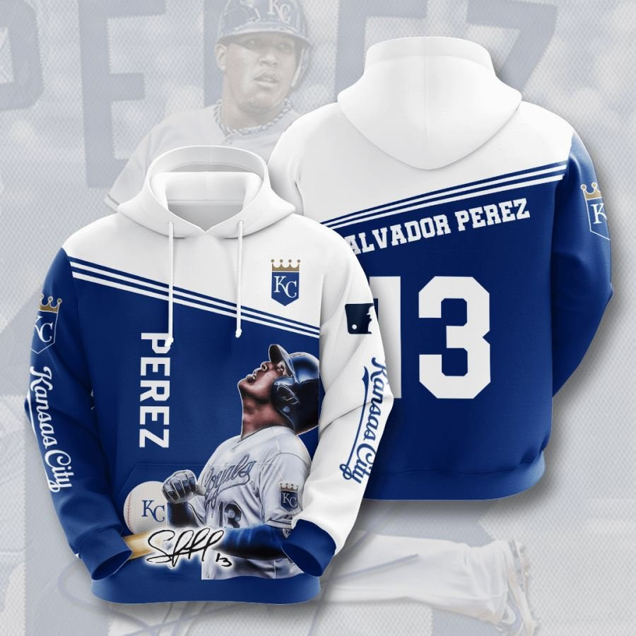 Kansas City Royals No941 Custom Hoodie 3D