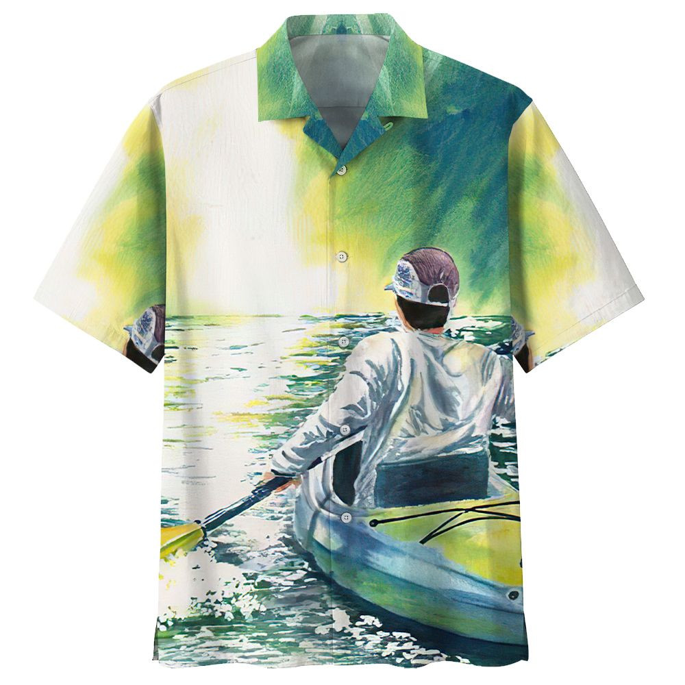 Kayak Hawaiian Tshirt - Hawaiian Shirt For Men