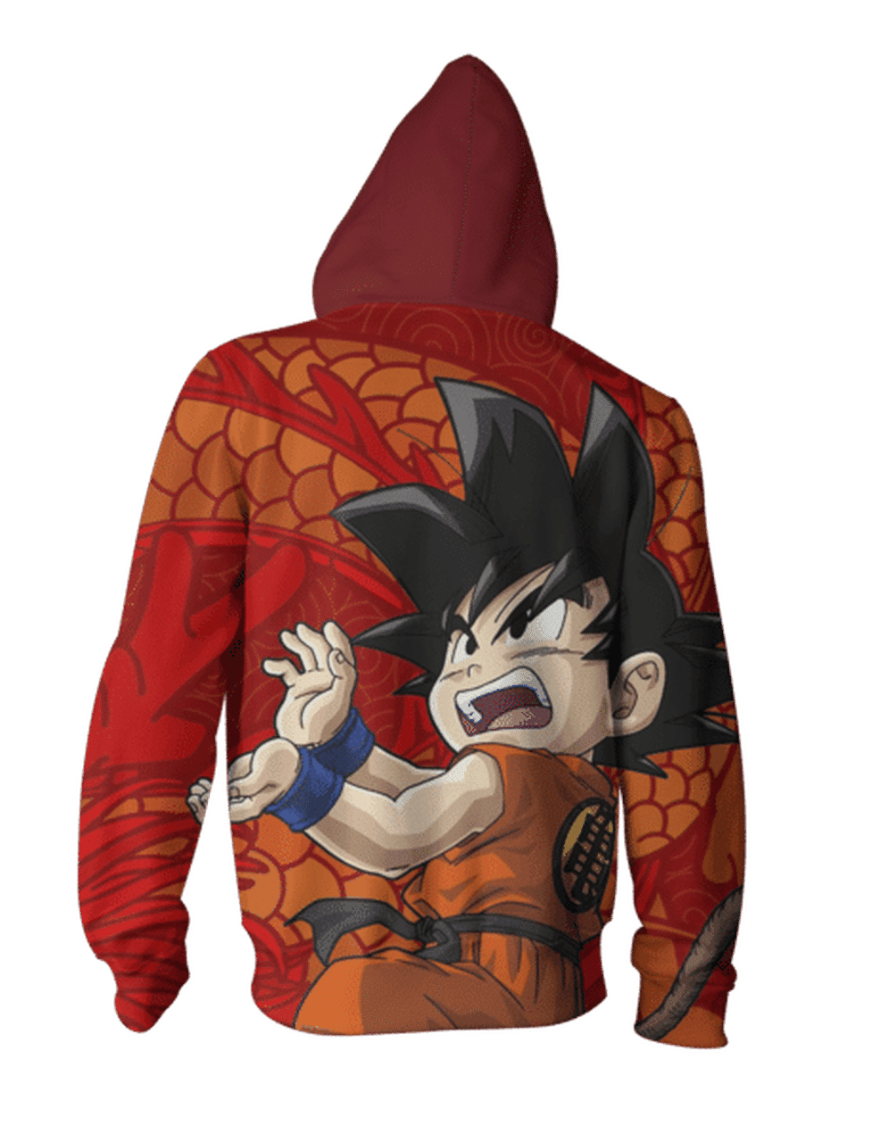 Kid Goku Goku Action 3d All Over Print Hoodie