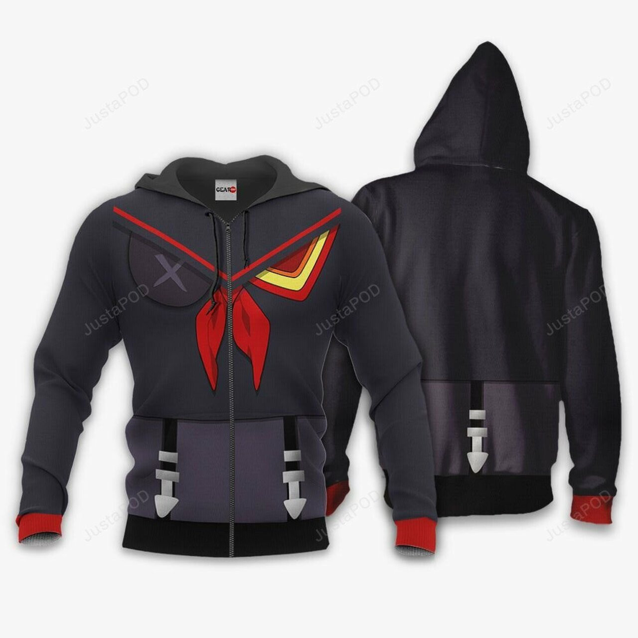 Kill La Kill Ryuko Matoi Anime 3d All Over Print Hoodie