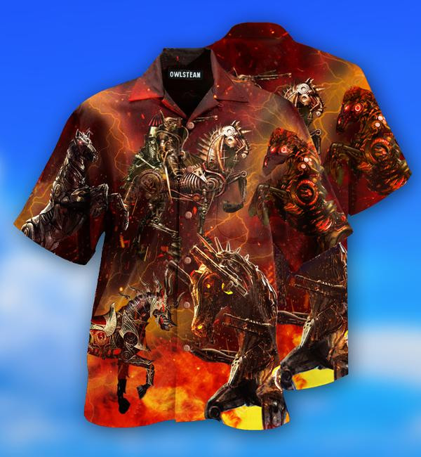 Knight Horse Armor Limited Edition - Hawaiian Shirt - Hawaiian Shirt For Men