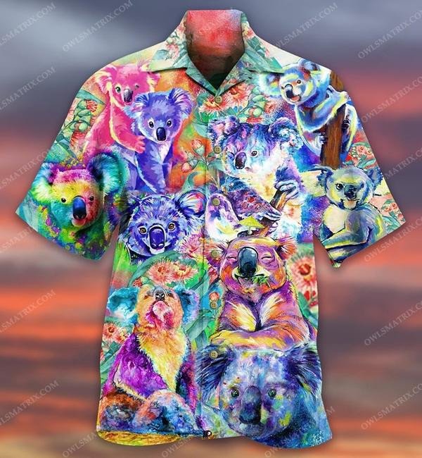 Koala Fullcolor Love Animals Limited Edition - Hawaiian Shirt Hawaiian Shirt For Men