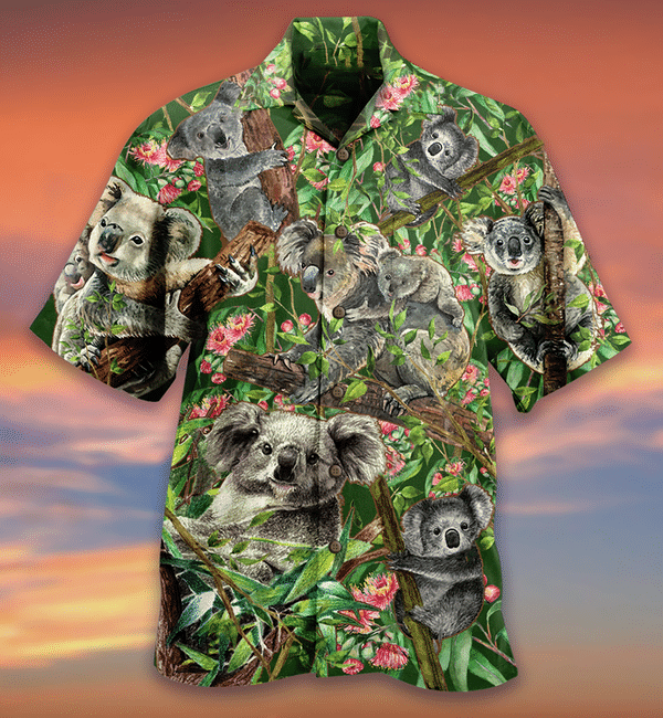 Koala Love Trees Limited Edition - Hawaiian Shirt - Hawaiian Shirt For Men, Hawaiian Shirt For Women, Aloha Shirt