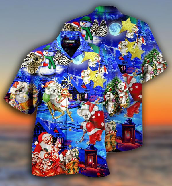 Koala Wants Merry Christmas Limited - Hawaiian Shirt - Hawaiian Shirt For Men, Hawaiian Shirt For Women, Aloha Shirt