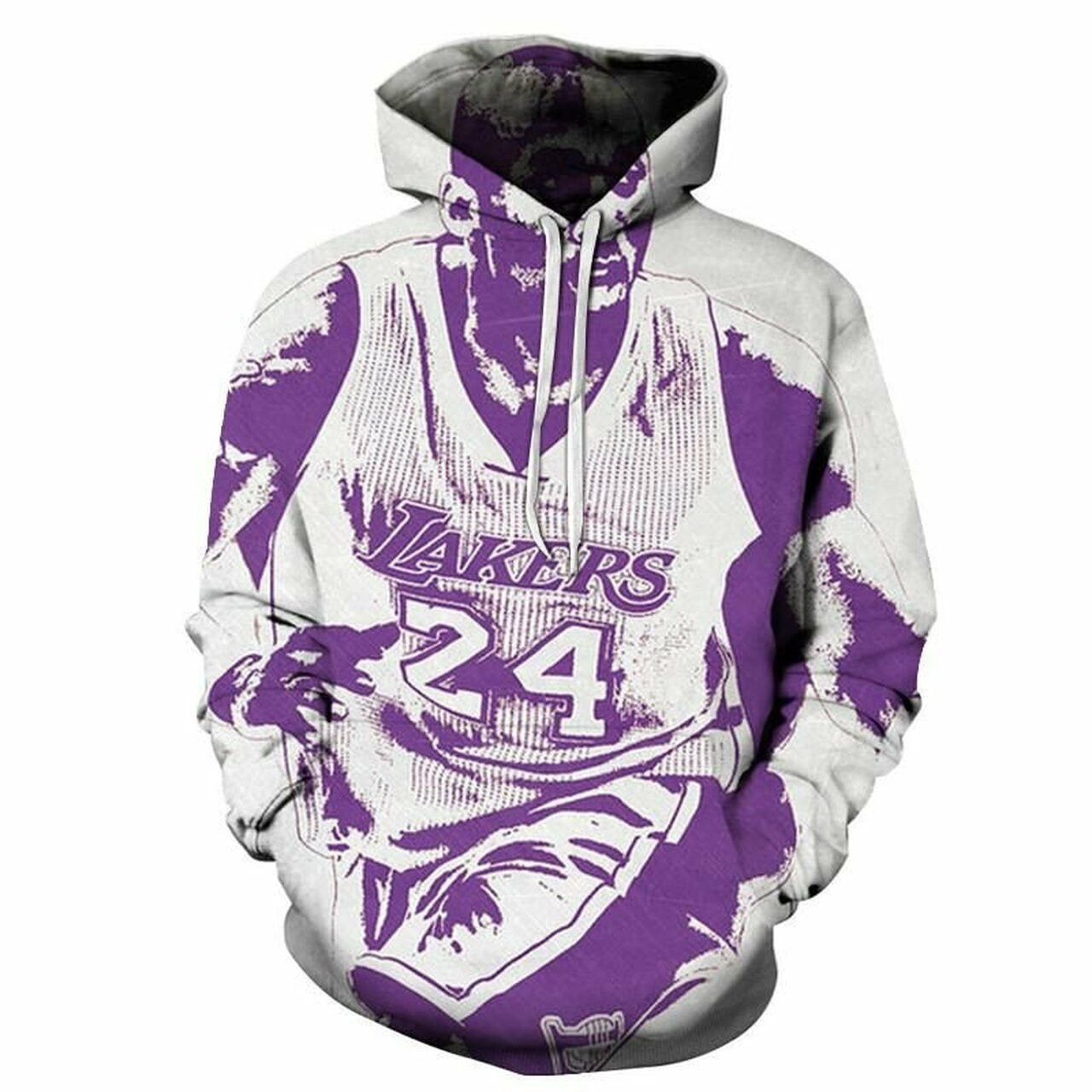 Kobe Bryant 3d All Over Print Hoodie