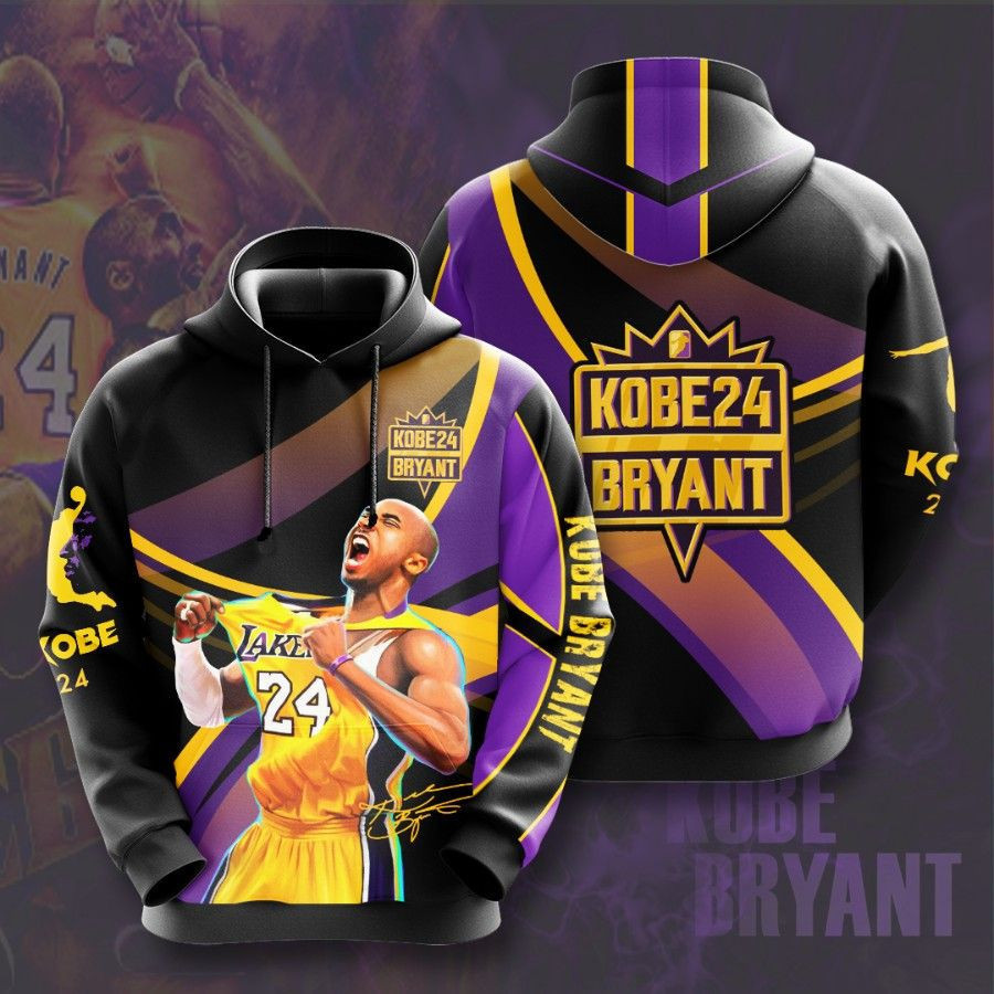 Kobe Bryant No968 Custom Hoodie 3D All Over Print