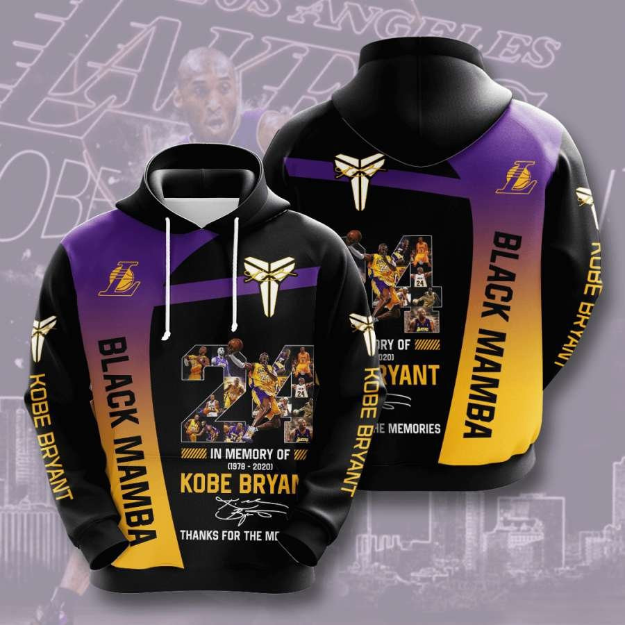 Kobe Bryant No969 Custom Hoodie 3D