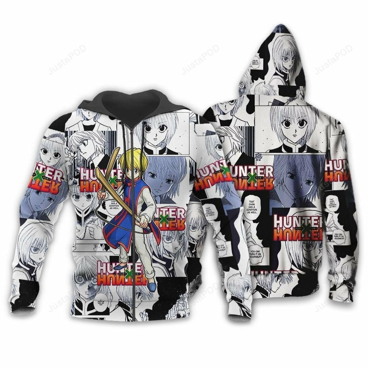 Kurapika Hunter X Hunter 3d All Over Print Hoodie