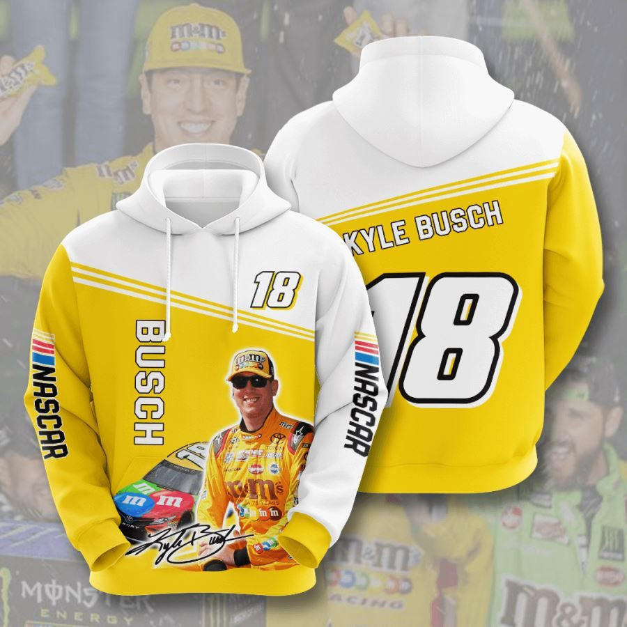 Kyle Busch No973 Custom Hoodie 3D All Over Print