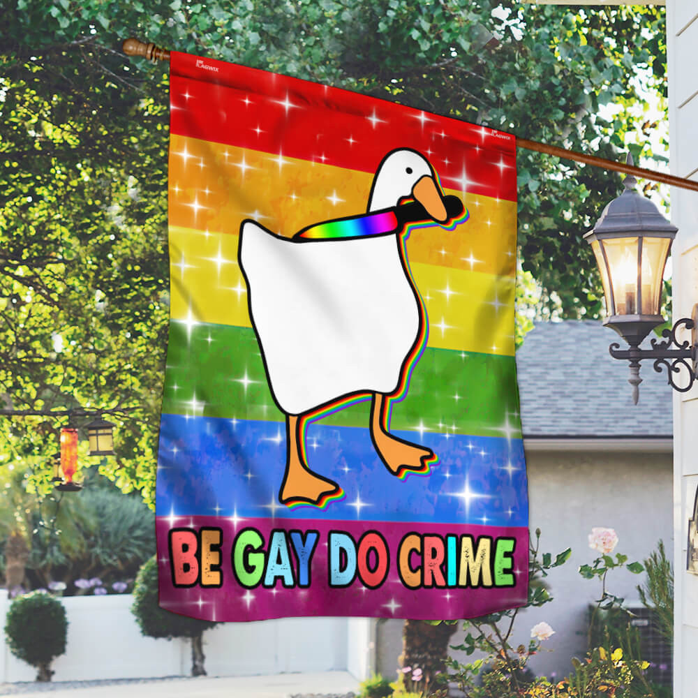 LGBT Flag Be Gay Do Crime Diversity Flag Pride Gay Pride Lesbian Flag