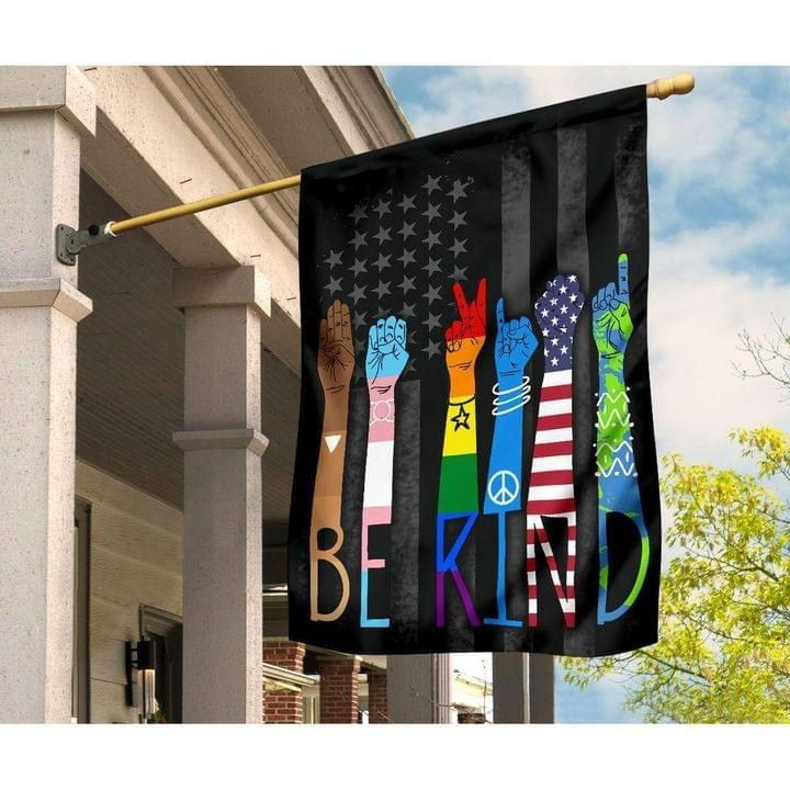 LGBT Flag Be Kind Garden Flag House Flag