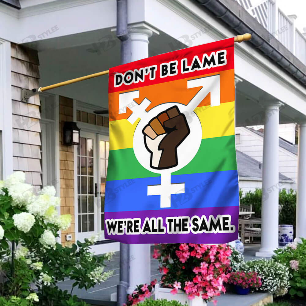 LGBT Flag Love Intersex-Inclusive Progress Pride Flag Garden Flag House Flag