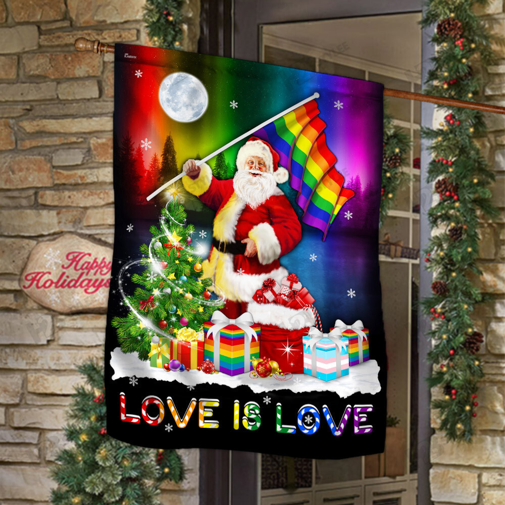 LGBT Flag Love Is Love  Garden Flag House Flag