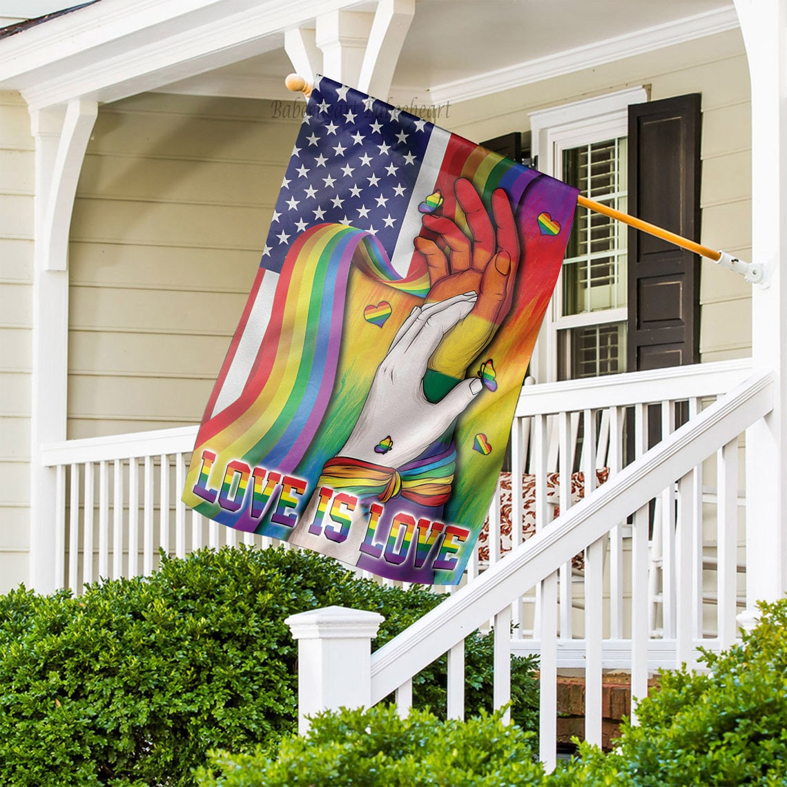 LGBT Flag Rainbow lgbt Flag Lgbt America Flag LGBT Pride Flag Rainbow Flag LGBT Gay Lesbian Bi Trans gift lGBT House Flag