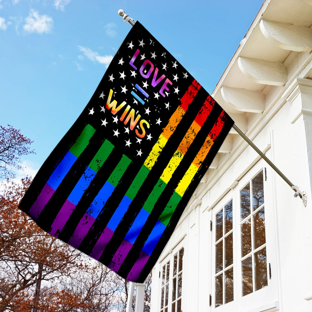 LGBT Love Wins Flag Diversity Flag Pride Gay Pride Lesbian Flag