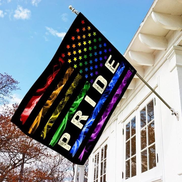 LGBT Pride Independence Day America Flag 4th Of July Us Flag Garden Flag House Flag