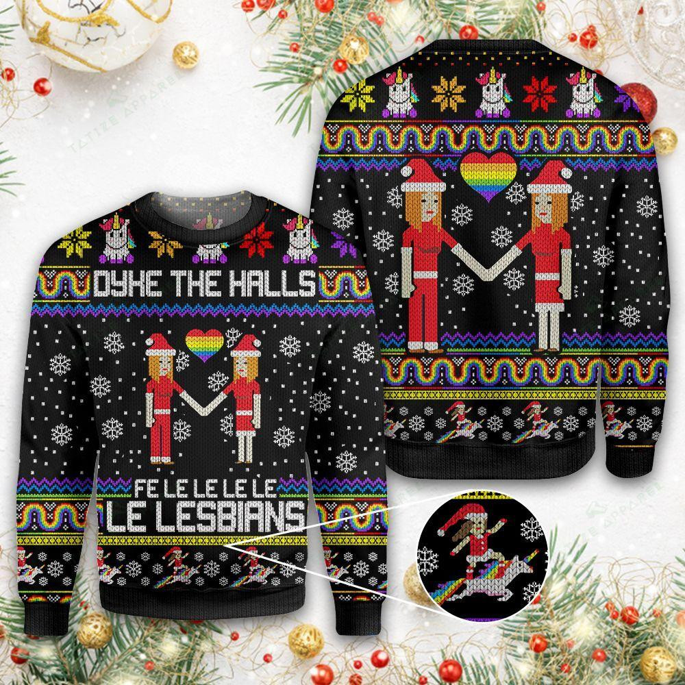 LGBT Ugly Christmas Sweater Ugly Sweater For Men Women