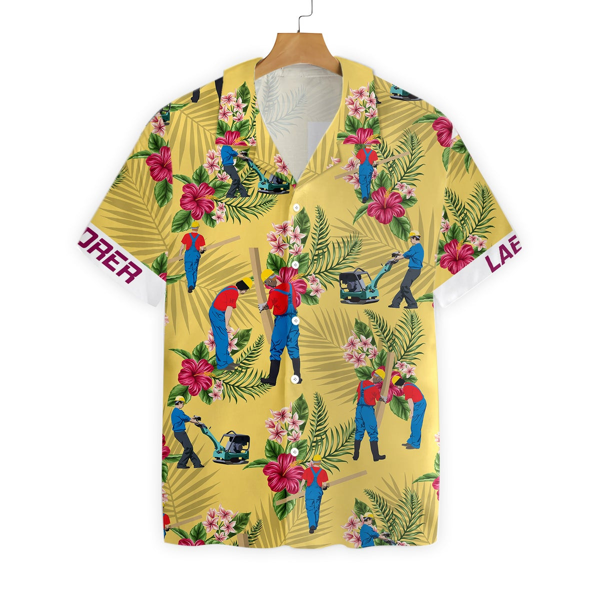 Laborer Hawaiian Shirt