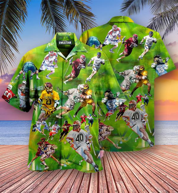 Lacrosse Everyday Is A Lacrosse Day Edition - Hawaiian Shirt - Hawaiian Shirt For Men