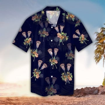 Lacrosse Hawaiian Shirt Lacrosse Lover Gifts Shirt For Men and Women