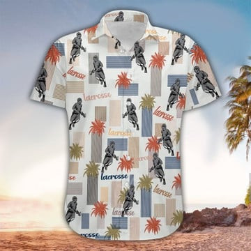 Lacrosse Hawaiian Shirt Lacrosse Shirt For Lacrosse Lover Shirt For Men and Women