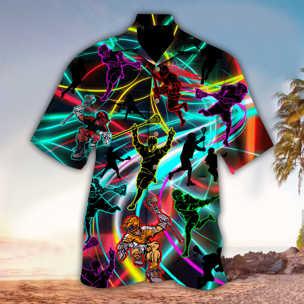 Lacrosse Hawaiian Shirt Perfect Lacrosse Clothing Shirt For Men and Women