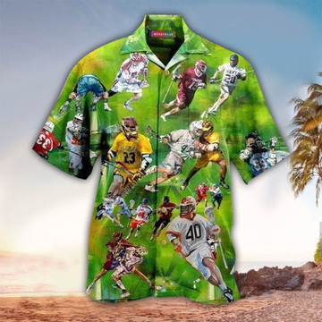 Lacrosse Hawaiian Shirt Perfect Lacrosse Clothing Shirt For Men and Women