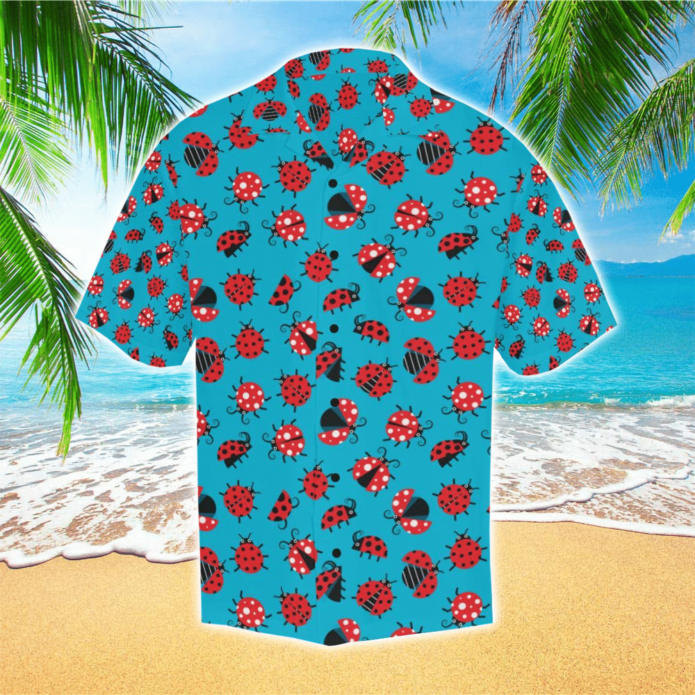 Ladybug Hawaiian Shirt Mens Hawaiian Shirt For Ladybug Lover Shirt for Men and Women