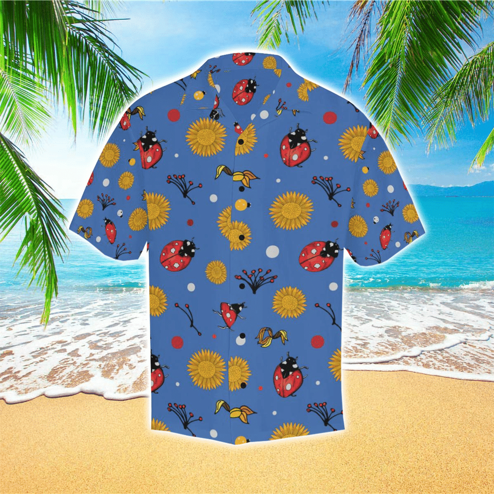 Ladybug Hawaiian Shirt Mens Hawaiian Shirt For Ladybug Lover Shirt for Men and Women