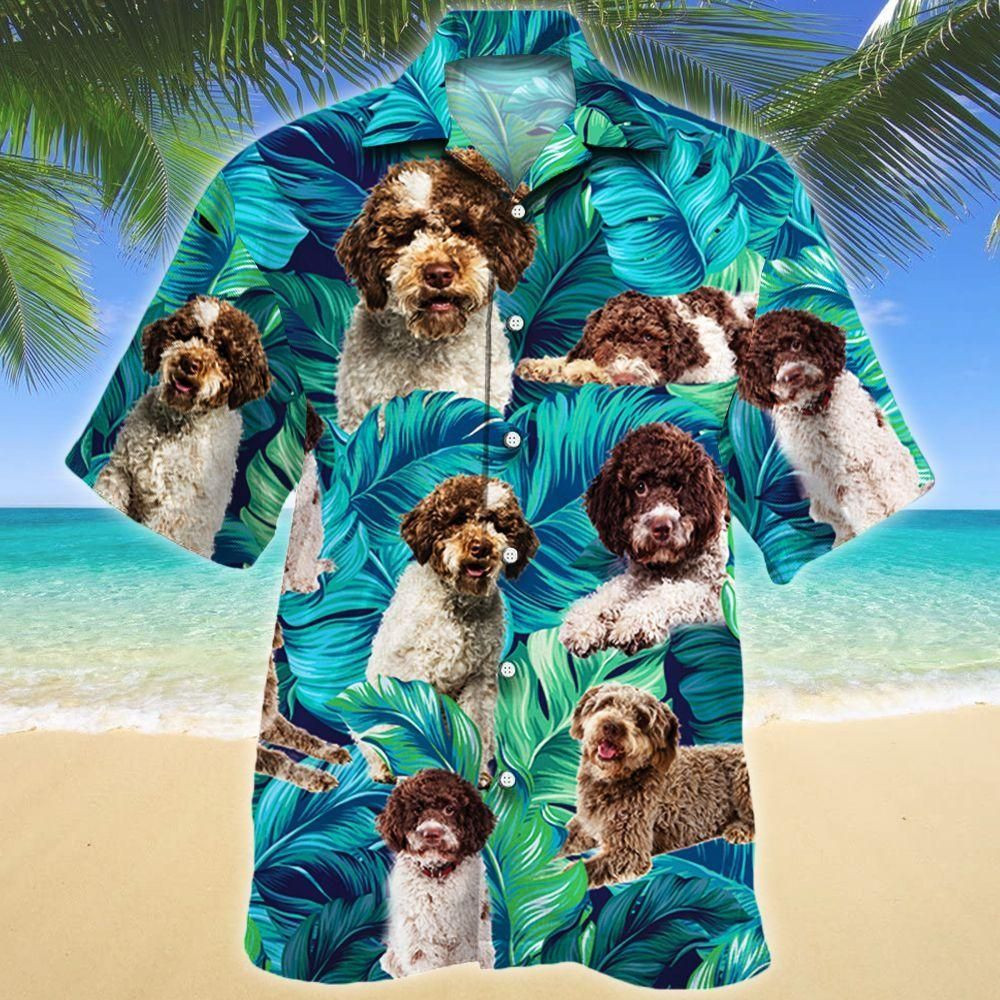 Lagotto Romagnolo Dog Lovers Aloha Hawaiian Shirt Colorful Short Sleeve Summer Beach Casual Shirt For Men And Women