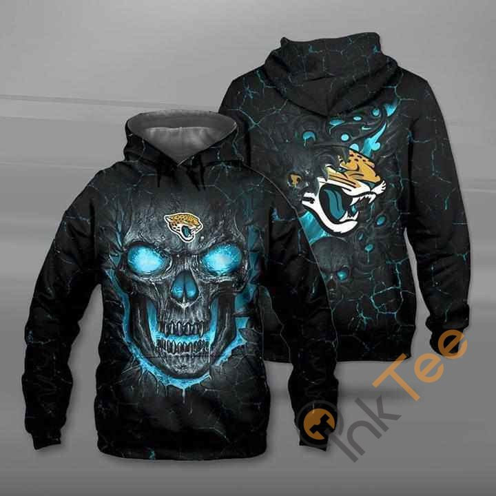 Lava Skull Jacksonville Jaguars Hoodie 3d