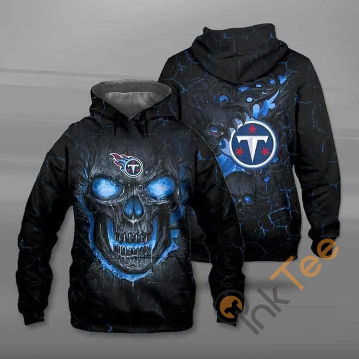 Lava Skull Tennessee Titans Hoodie 3d