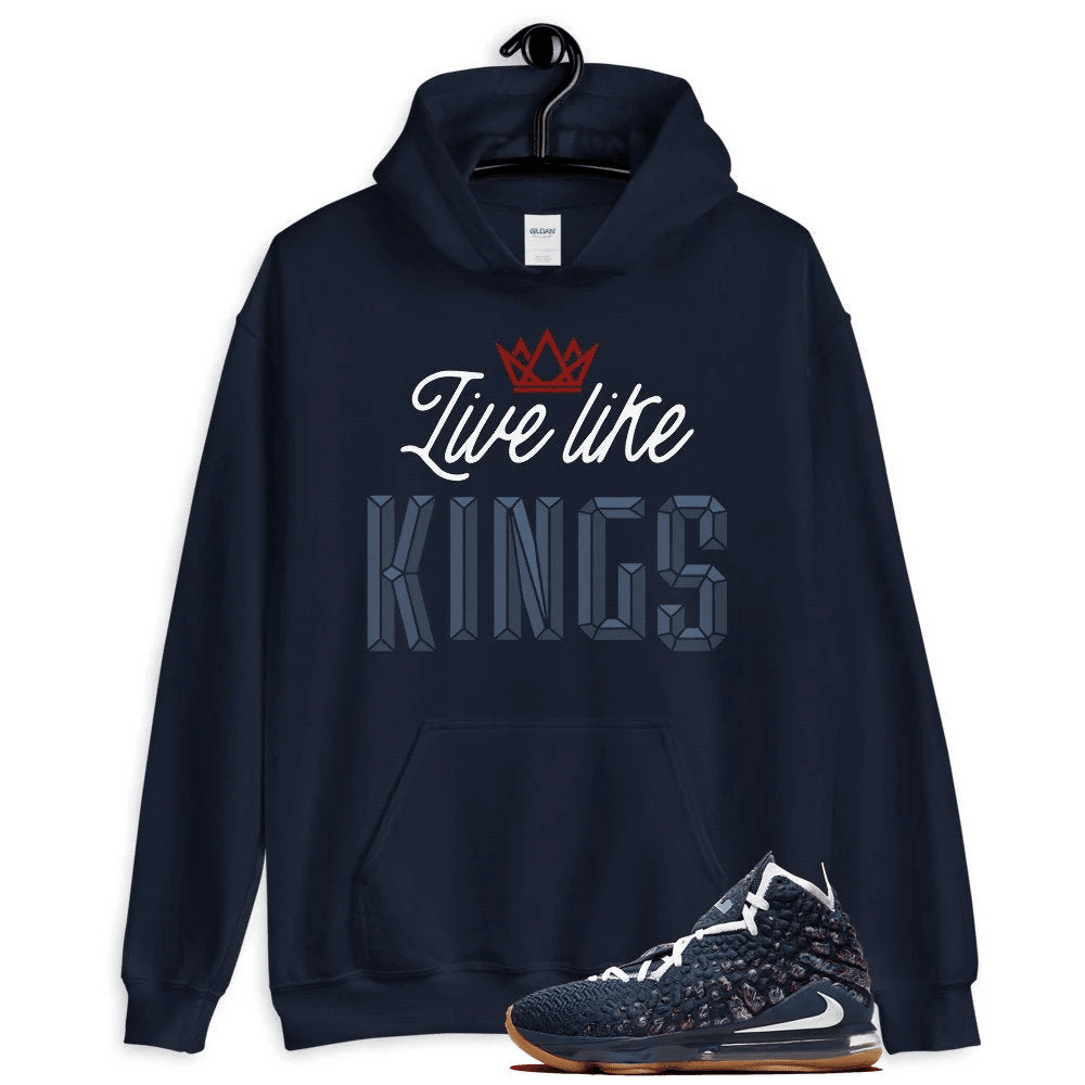 LeBron 17 College Navy Hoody