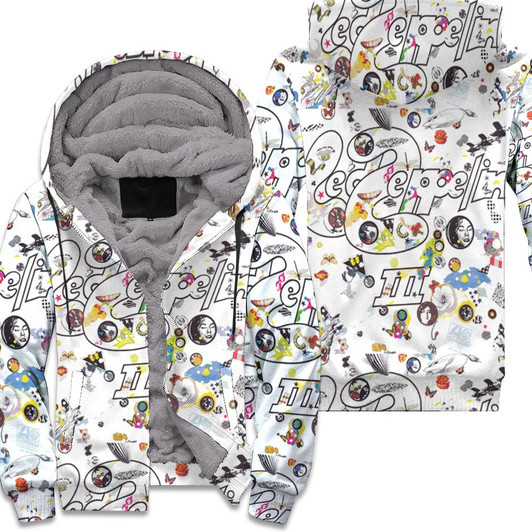 Led Zeppelin Iii Album Fan T Shirt Hoodie Sweater 3D Jersey Fleece Hoodie