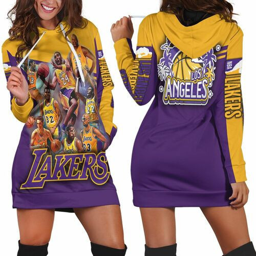 Legend Of Los Angeles Lakers Western Conference Nba Hoodie Dress Sweater Dress Sweatshirt Dress